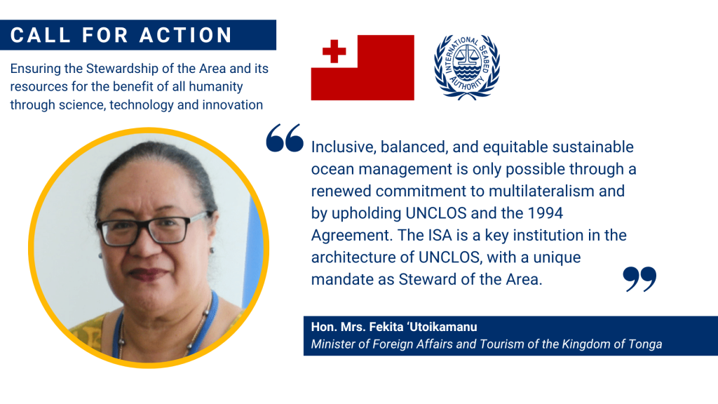 Call for action-Tonga